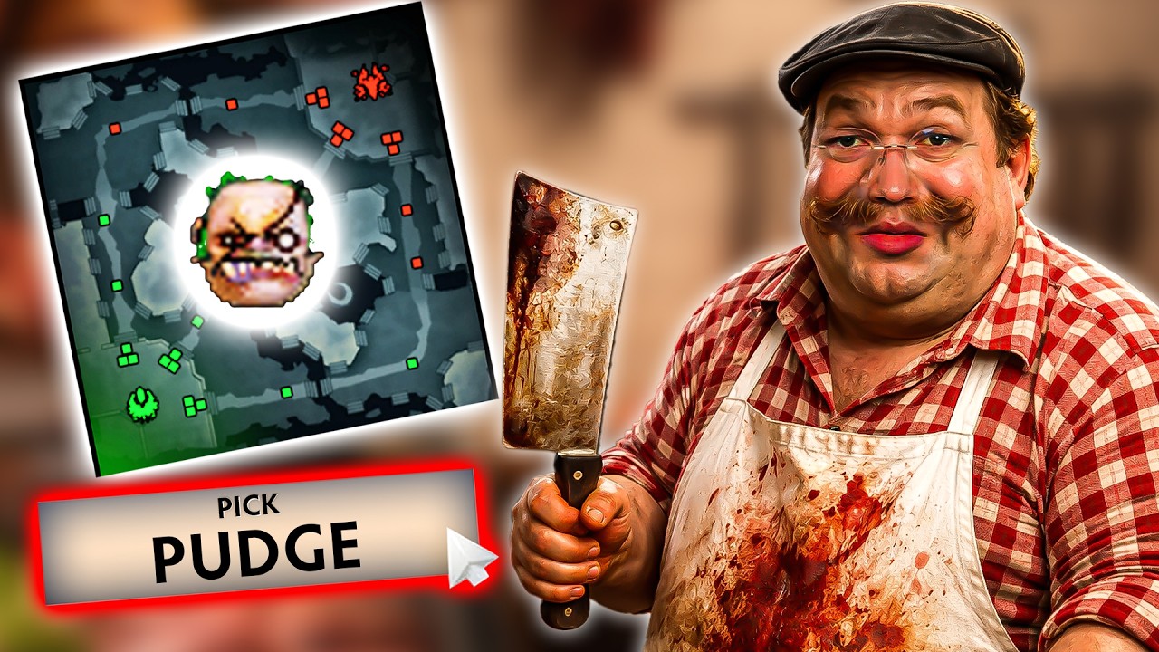 Как Топсон превратил игру за PUDGE в середине матча в возможность победы! ***Патч 7.40***