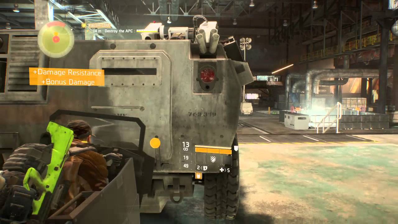 Tom Clancy's The Division - Incursion glitch, inside the ACP.