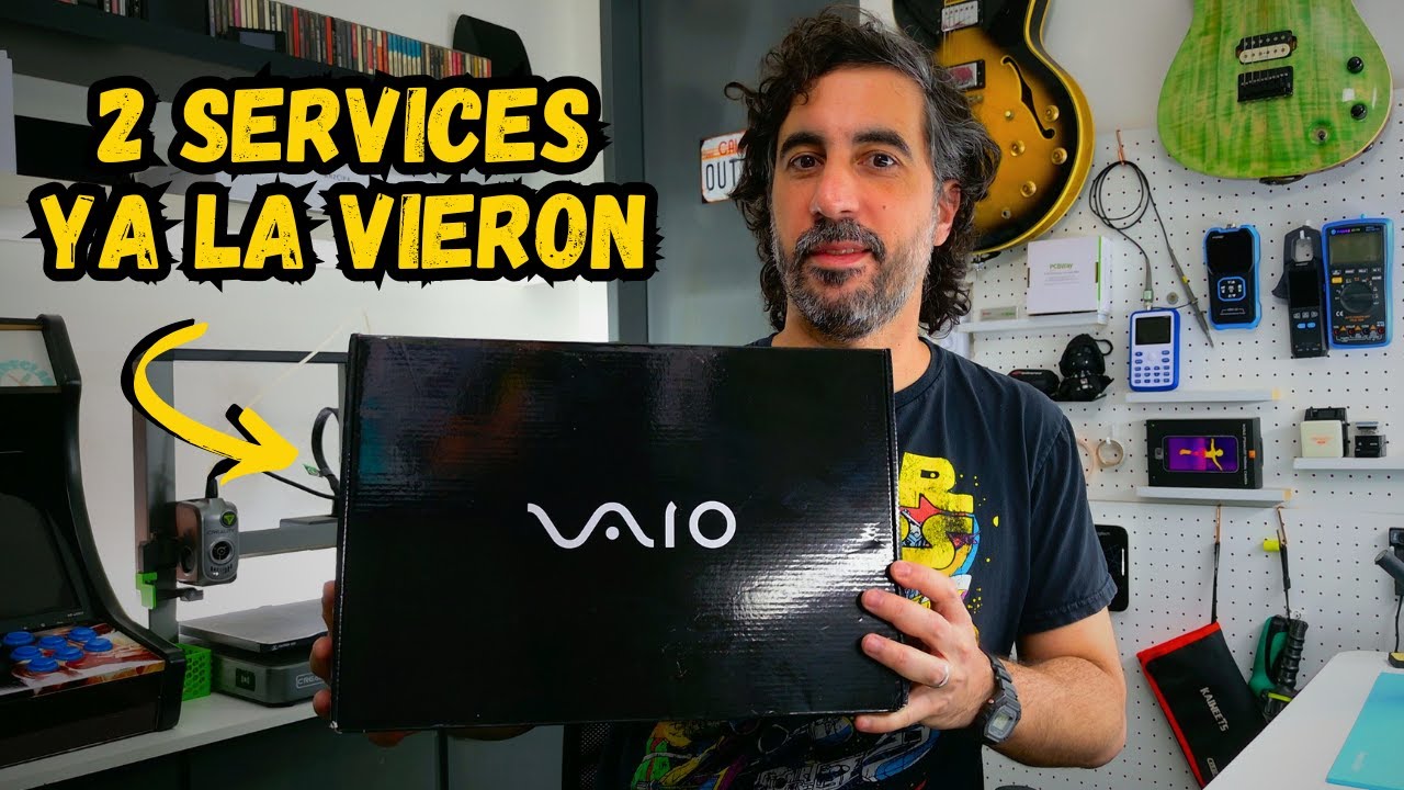 Una notebook VAIO que pasó por 2 servicios técnicos...
