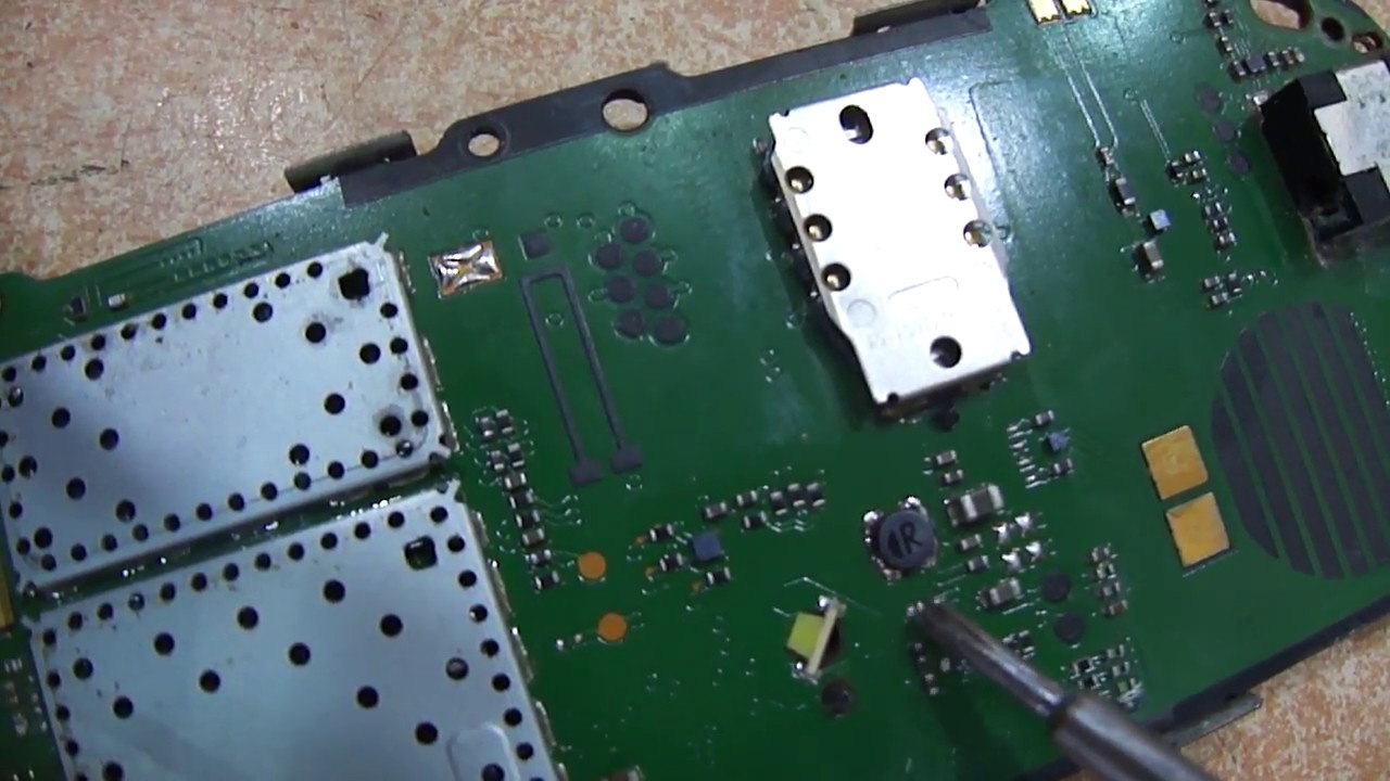 طريقة اصلاح عطل اضاعة نوكيا 1280