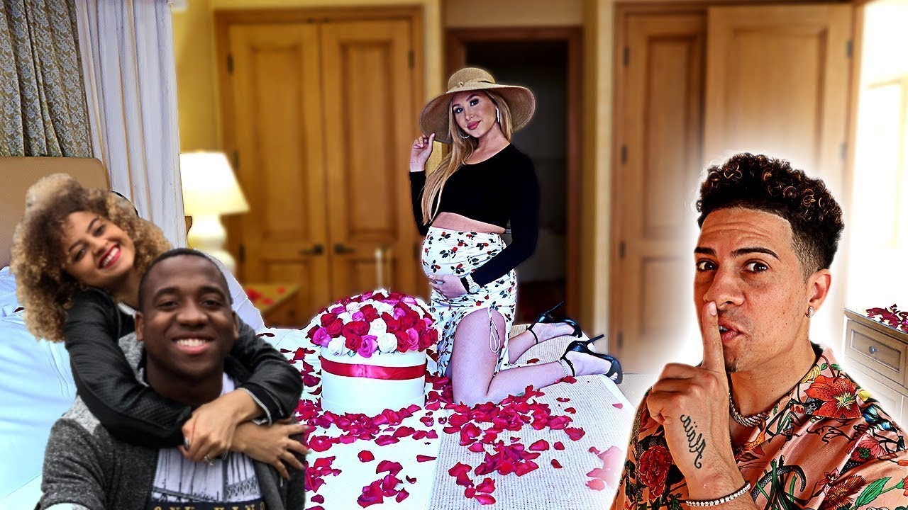 SURPRISING MY PREGNANT WIFE FOR VALENTNES DAY! REACTION