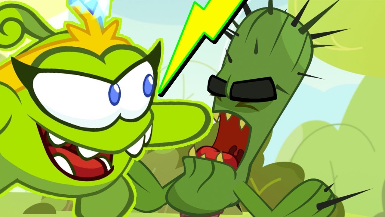 Om Nom Stories -  CACTUS ATTACK | Cut The Rope | Funny Cartoons For Kids | Kids Videos