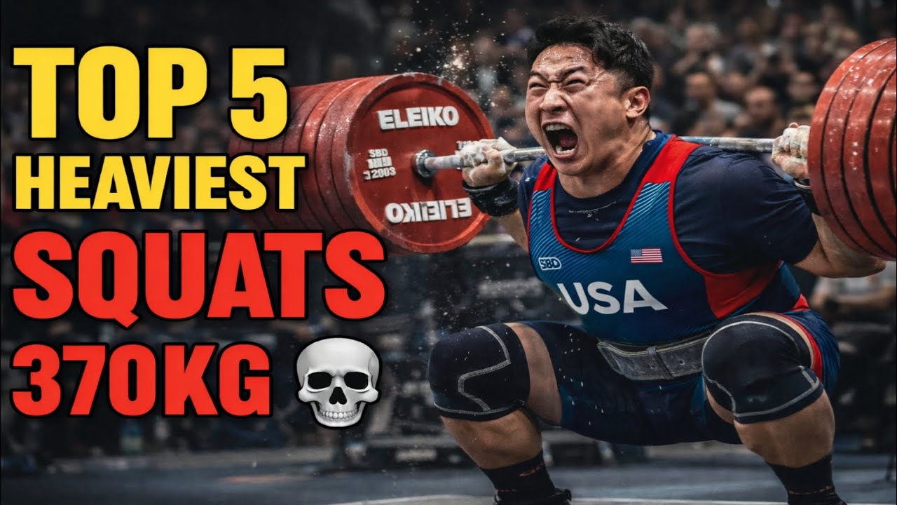 Top 5 Heaviest Squats at SBD Sheffield 2026