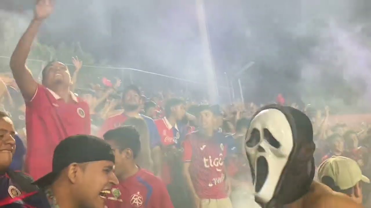 Turba Roja 1994…  ambiente desde las gradas