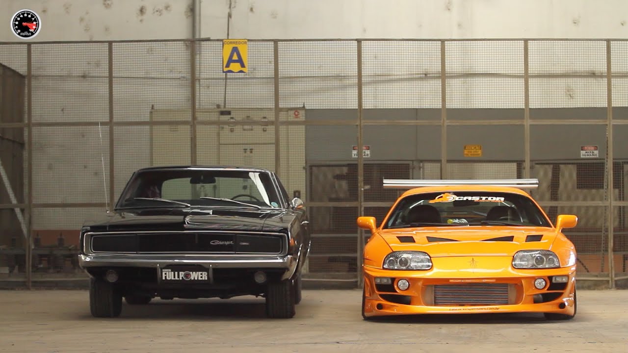 Toyota Supra & Dodge Charger - Making Of Revista FULLPOWER