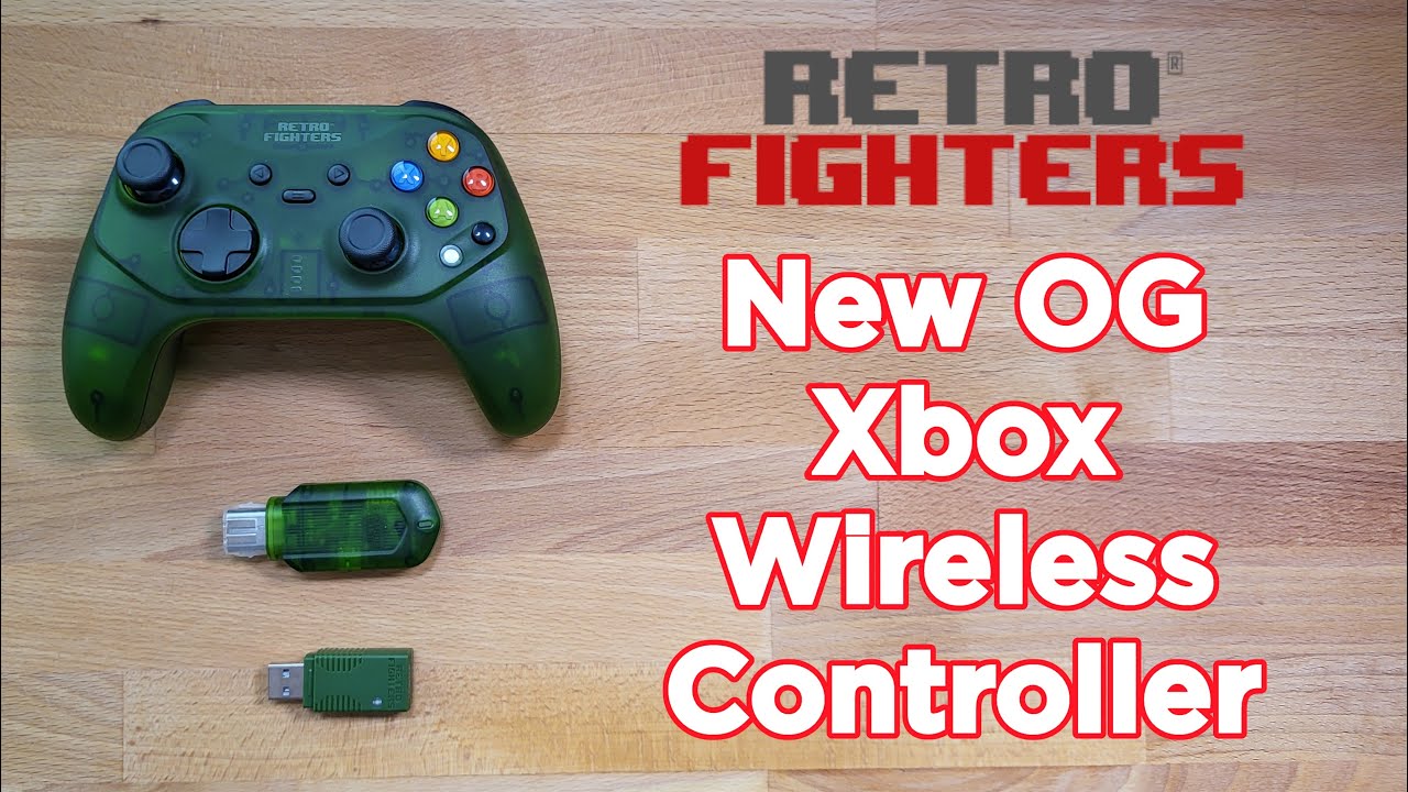 Беспроводной контроллер Xbox Retro Fighters Hunter OG — распаковка и первые впечатления