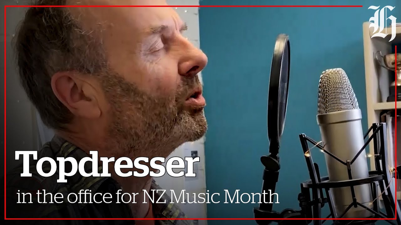 Topdresser in the office for NZ Music Month | Local Focus