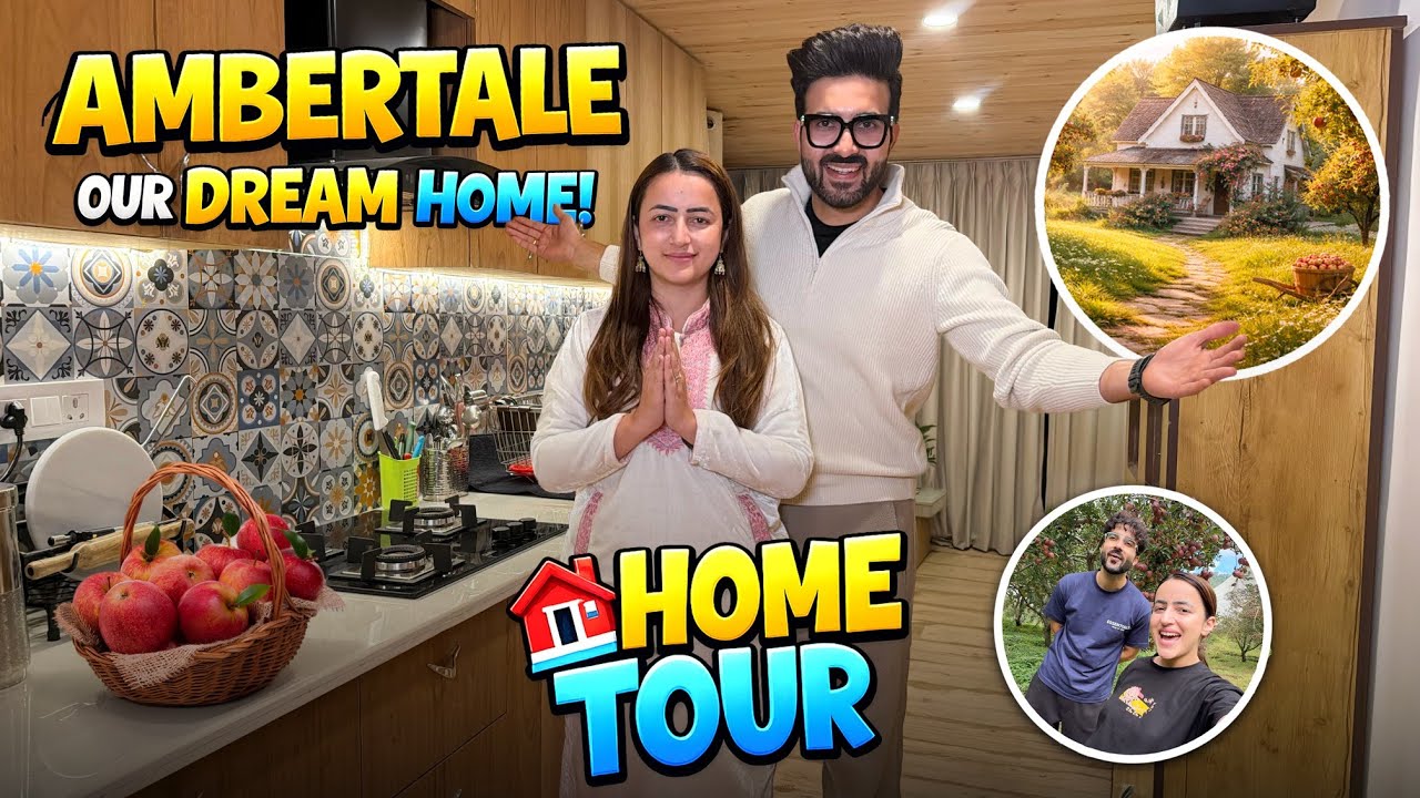 Our Farmhouse Home Tour || AMBERTALE || Most Awaited Video || Jyotika and Rajat