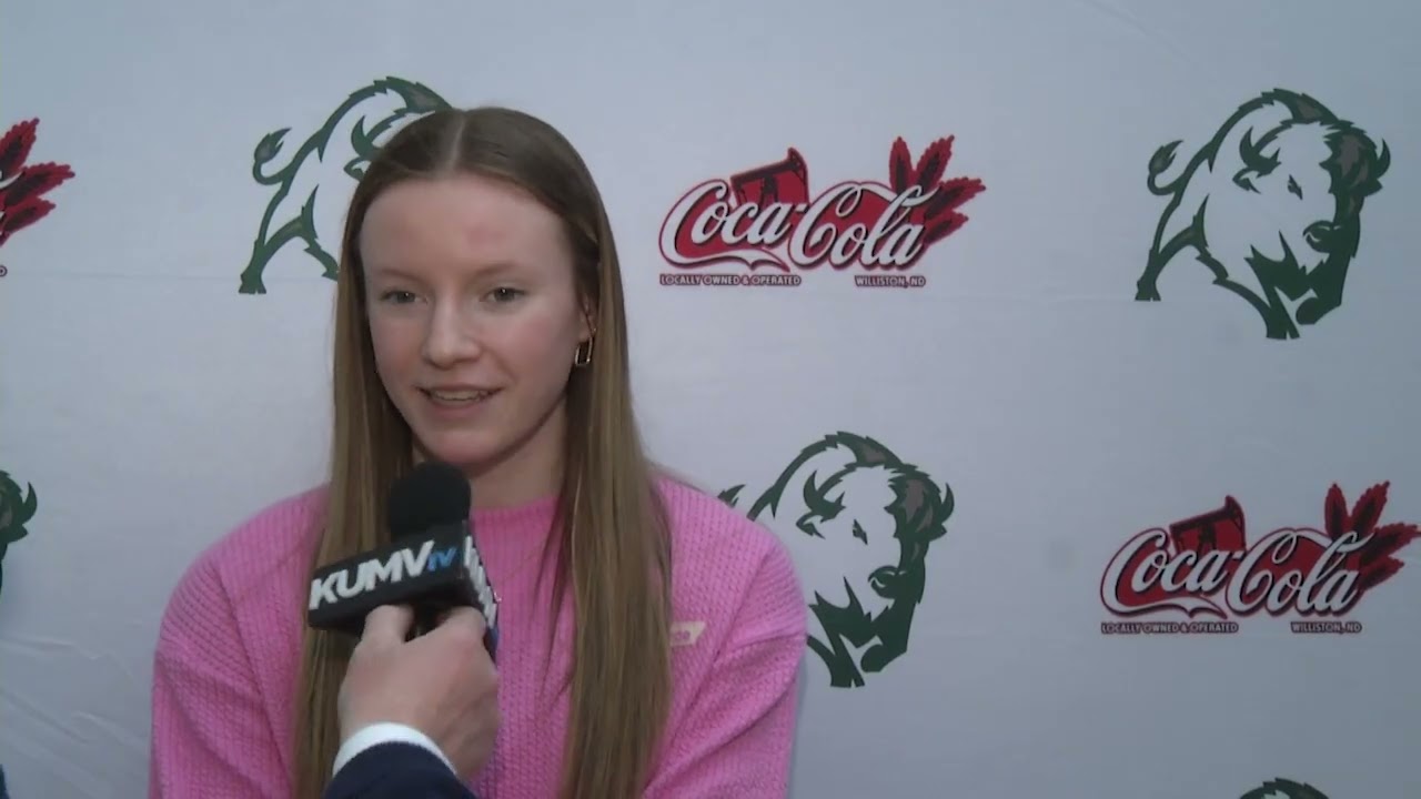 KUMV Sports - Tioga basketball senior Cheryl Hayes