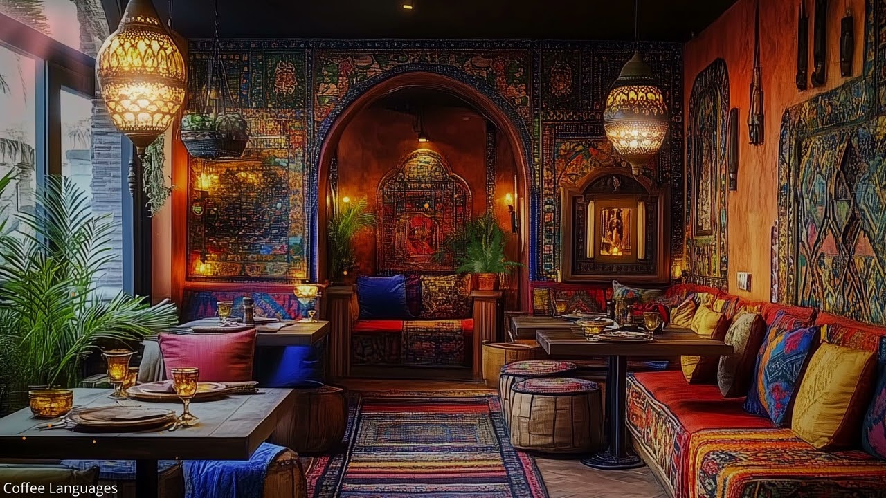 Beautiful Moroccan Lounge Soothing Jazz Music- Romantic Ambience Relax & Enjoy
