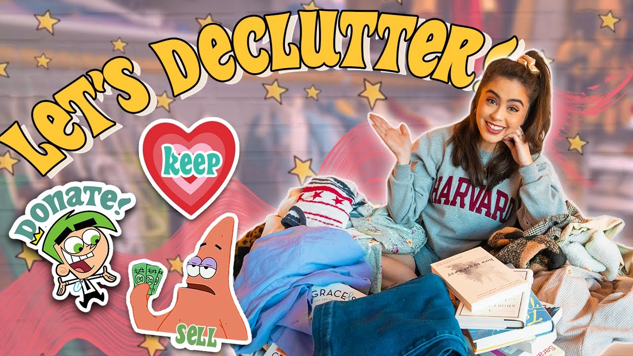 *FINALLY* Decluttering My Closet // MAJOR SPRING CLEAN OUT!