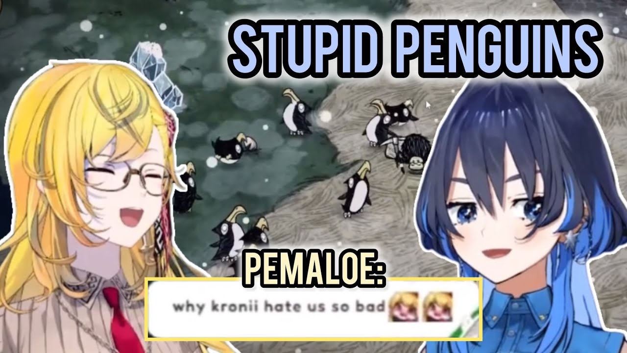 Kronii BULLY the penguins, and Kaela’s CHATS take it personally | Hololive