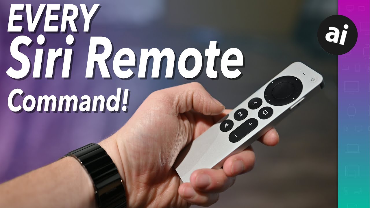 Master the NEW Siri Remote for Apple TV! Here&rsquo;s Every Control & Gesture!