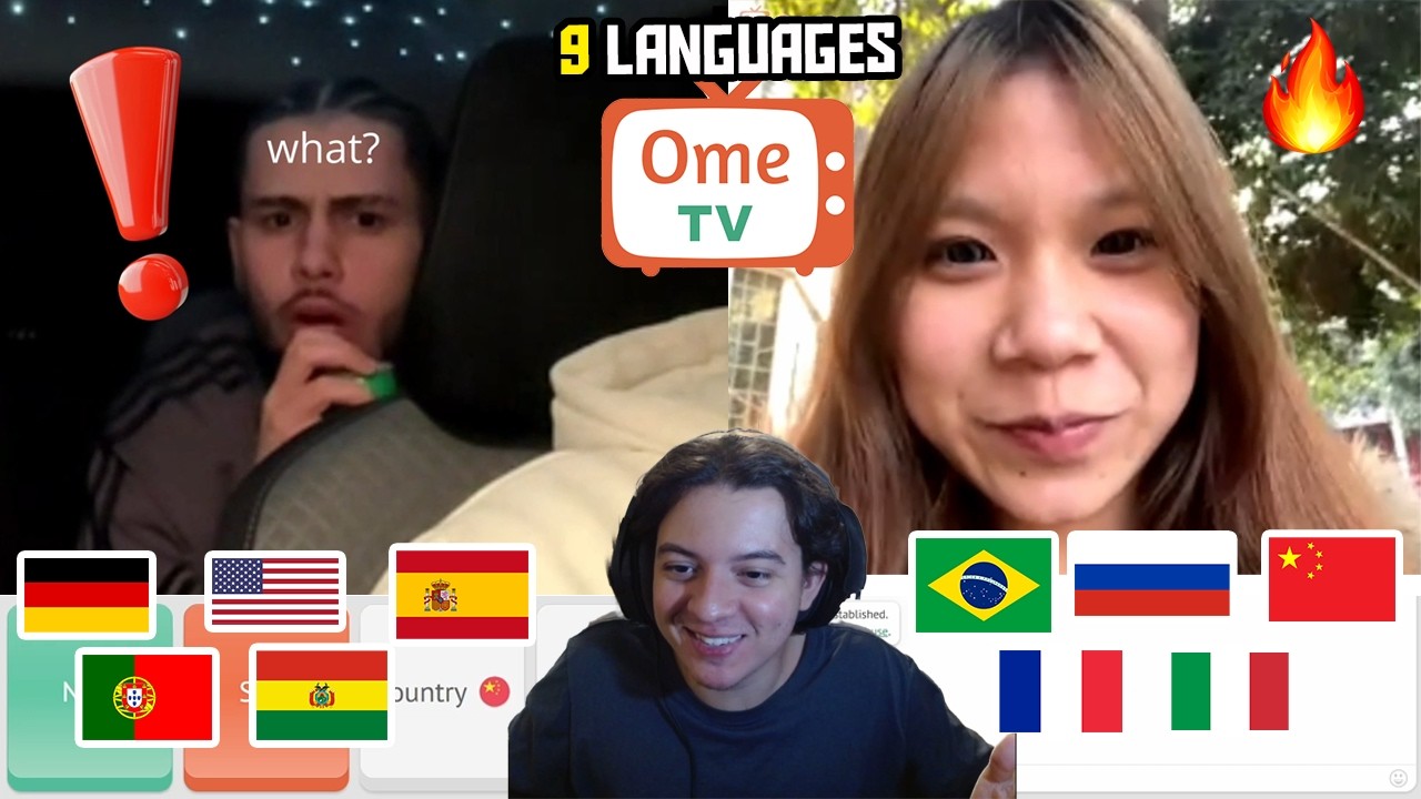Their Reactions Are Priceless When I Switch Languages - Polyglot On Omegle