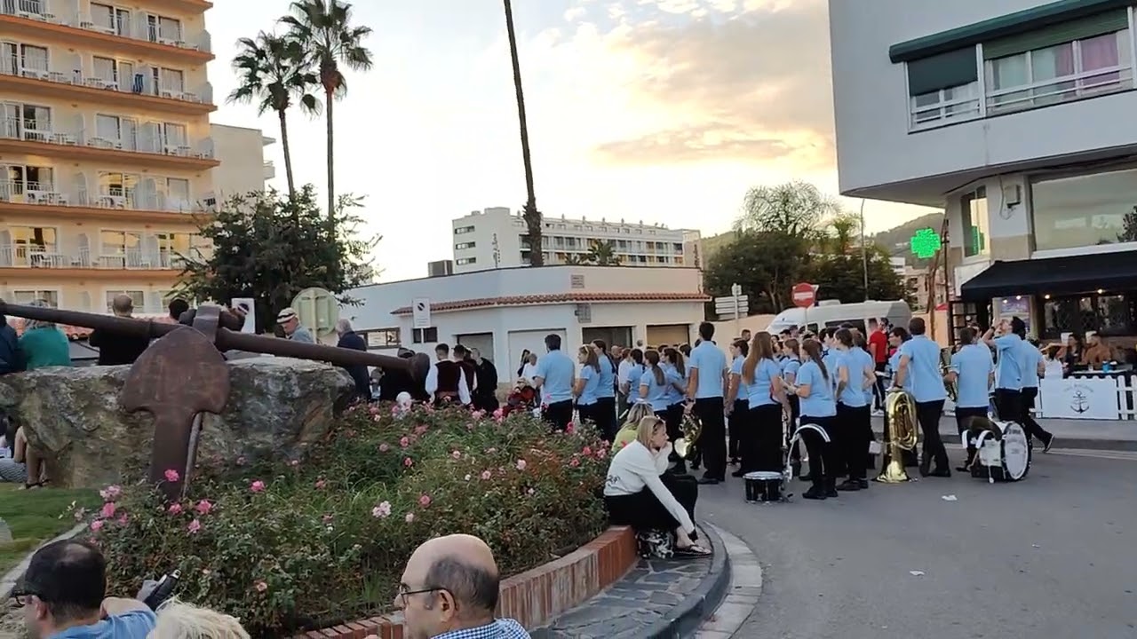 Street bans in Malgrat de Mar Spain