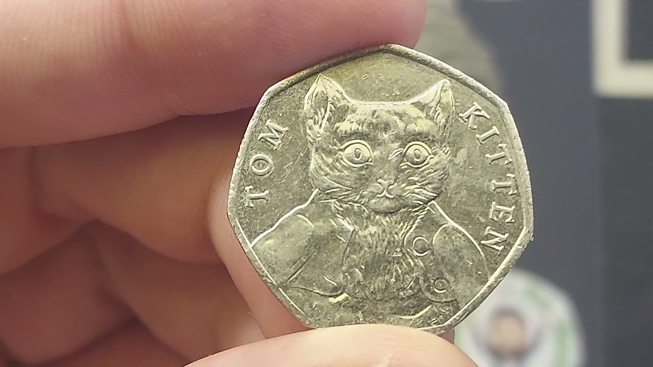 DANS COIN REVIEW & VALUATIONS #72 - 2017 Tom kitten 50p coin