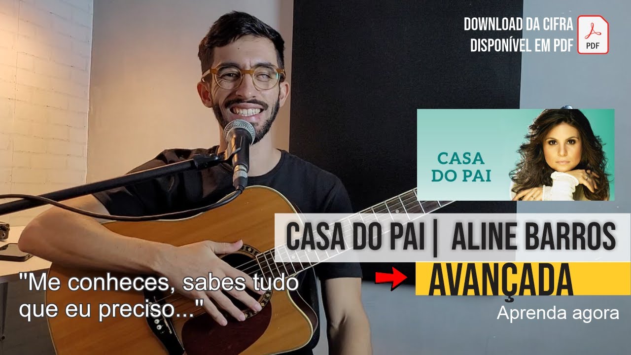 Casa do Pai - Aline Barros - Aprenda no violão
