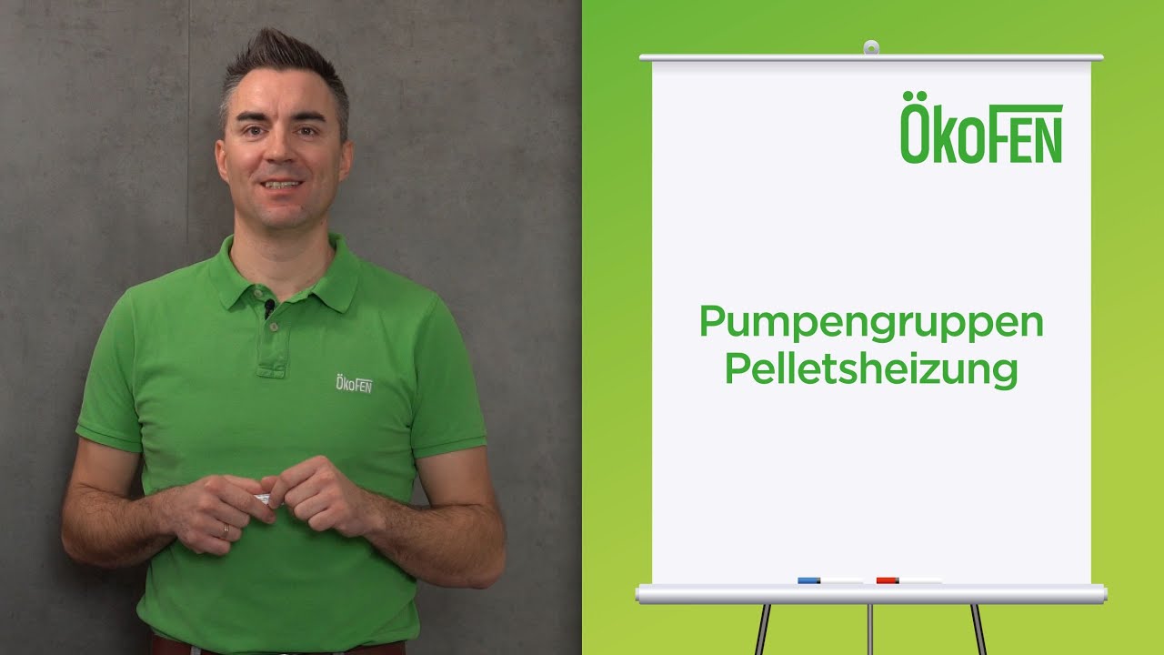 Pumpengruppen einer Pelletheizung - Wilo Pumpe - ÖkoFEN Technik einfach erklärt