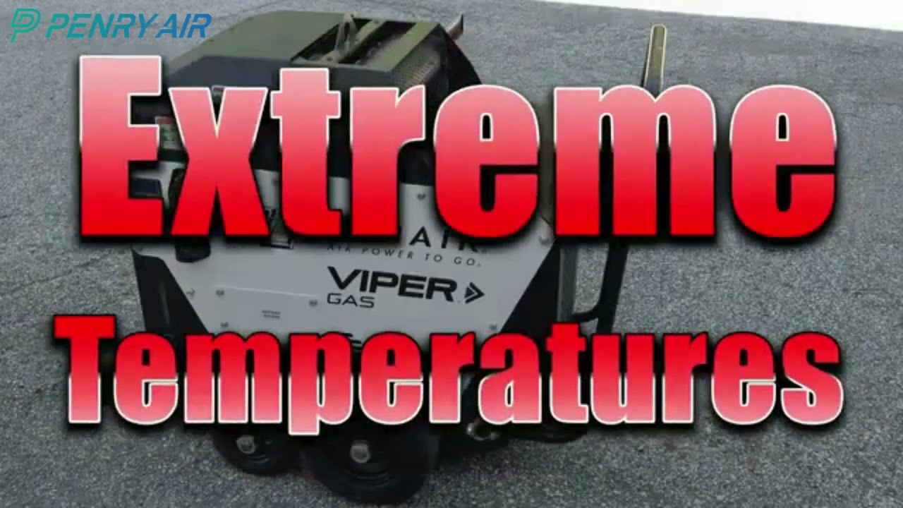 Viper&trade; Gas Rotary Screw Air Compressor Operating Procedures