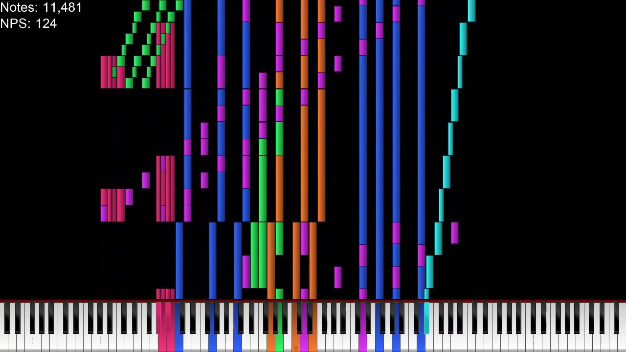 [Black MIDI] LBSFS 104k notes (Made by NewFall 2021)