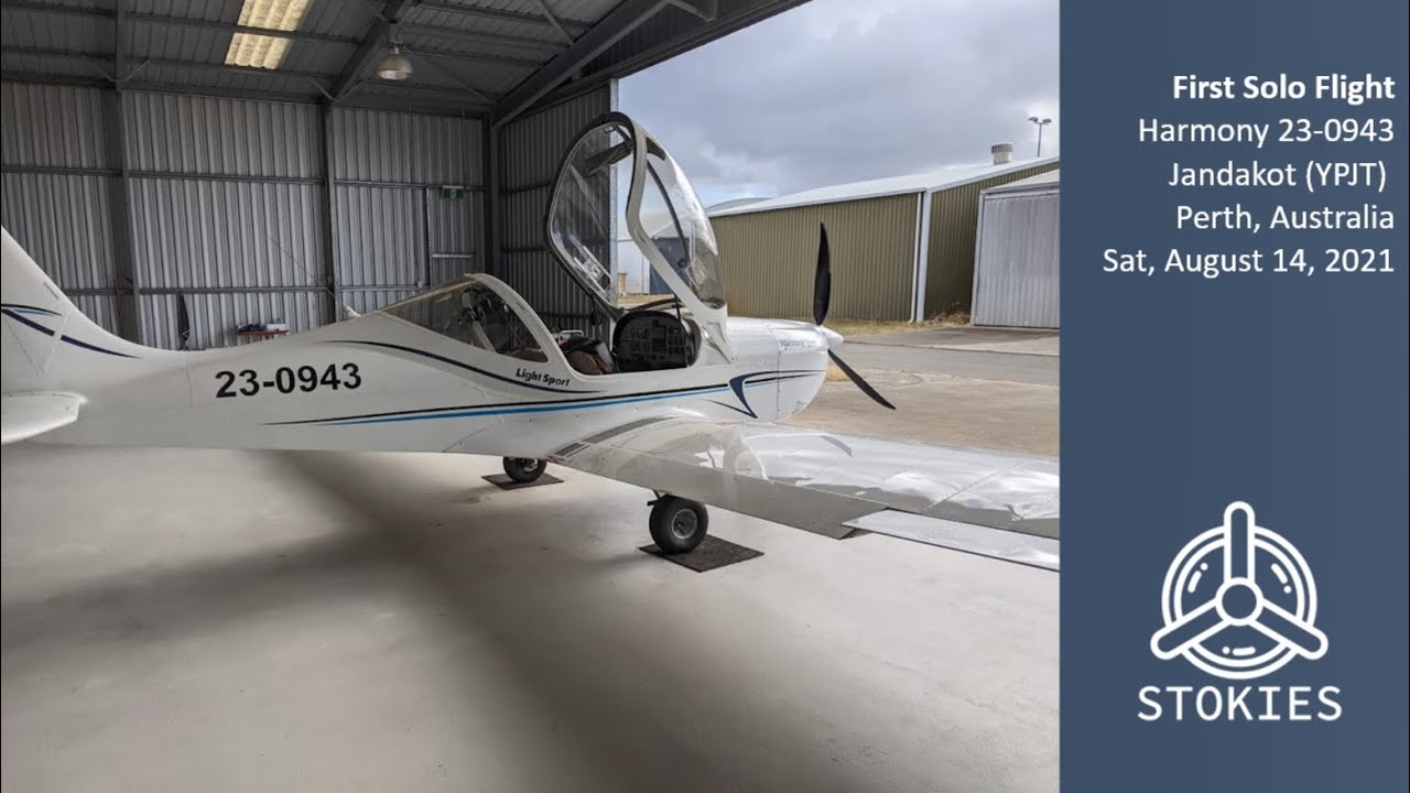 FIRST SOLO FLIGHT!