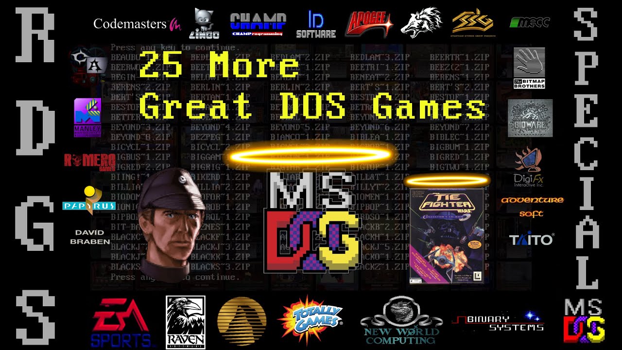 Random DOS Game Show Special: 25 More Great DOS Games (Part 7)