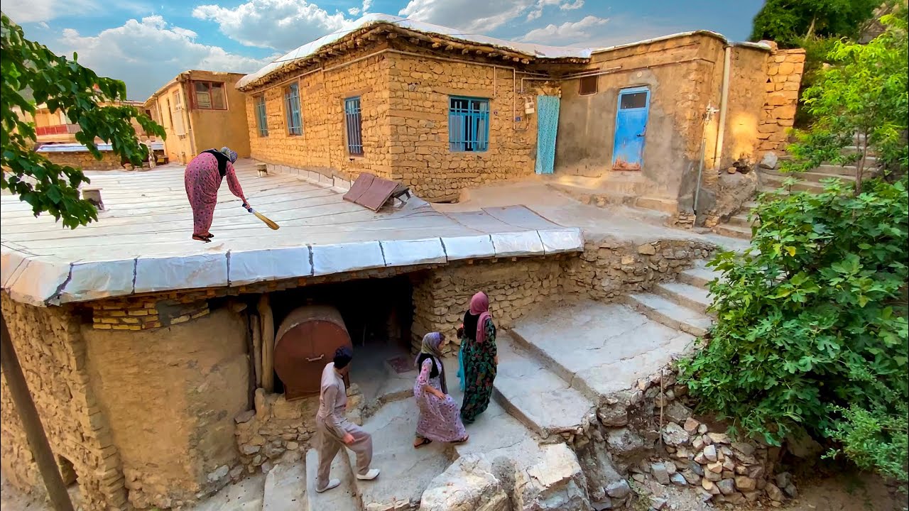 IRAN Kurdish Rural life: Beautiful Rural Lifestyle in 6 Consecutive Days