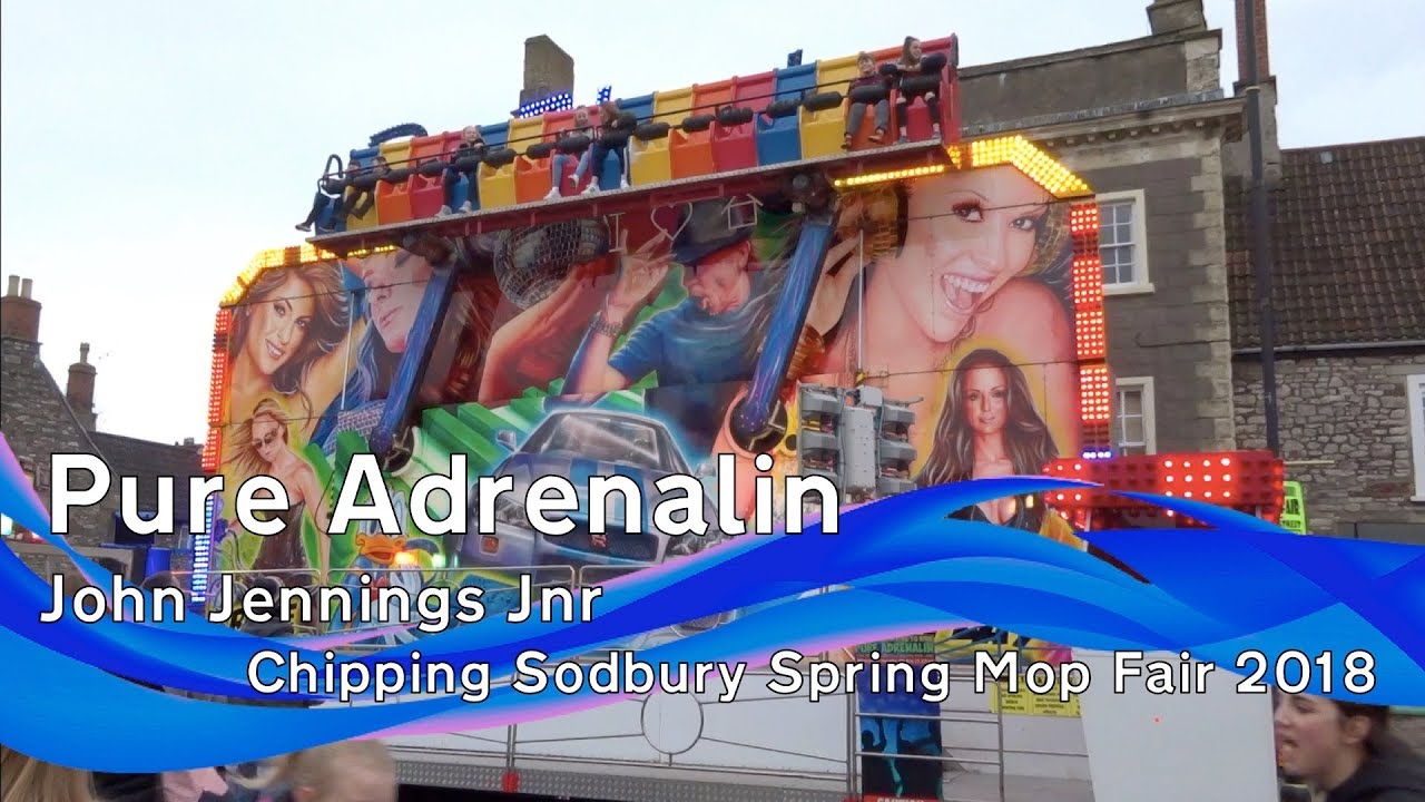 Pure Adrenalin - John Jennings Jnr @ Chipping Sodbury Spring Mop Fair 2018.