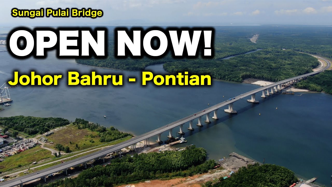Johor Bahru to Pontian New Shortcut - OPEN NOW / Kini Dibuka!