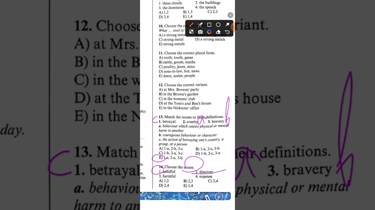 Noun Quiz 3 Gülnarə Umudova
