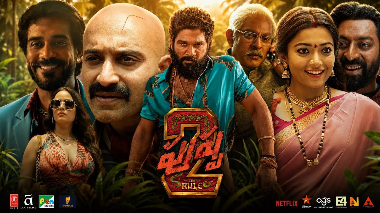 Pushpa 2 Telugu Full Movie 2024 | Allu Arjun | Fahadh Faasil | Rashmika Mandanna | Reaction & Story