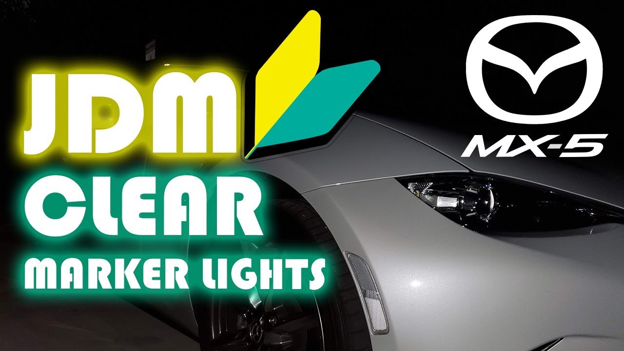 2019 MX5 OEM JDM Side Marker Light Install