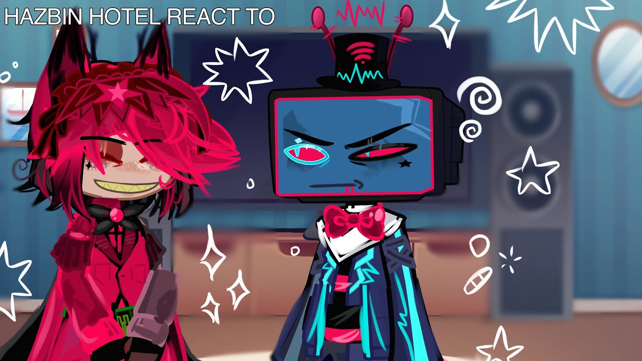Hazbin Hotel react to their videos ||2X ||Part 1 ||season 1&2 ||romaisa_xd