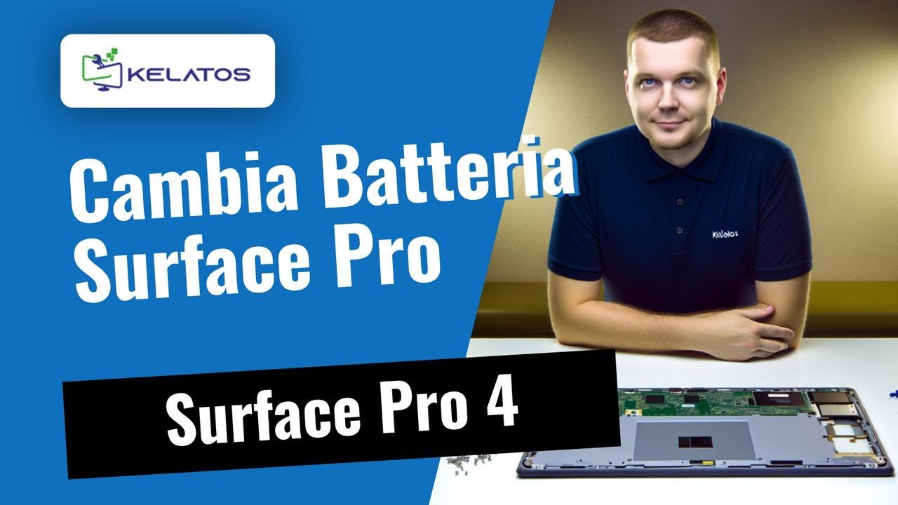 Surface Pro 4: Batteria da Cambiare? Riparazione Facile! 😱 🔧