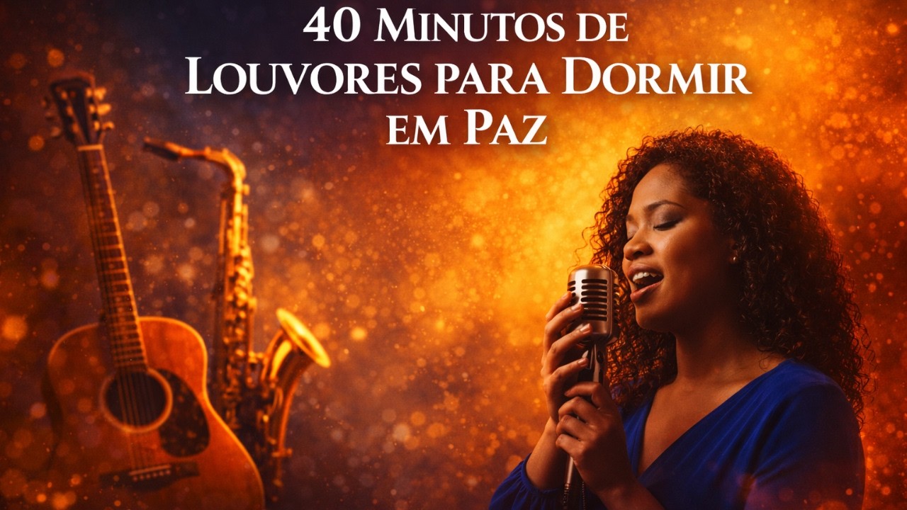 40 Minutos de Louvor para Dormir em PAZ