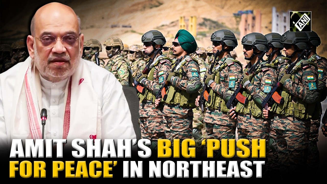 Home Minister Amit Shah says AFSPA reduction shows peace in North-eastern States