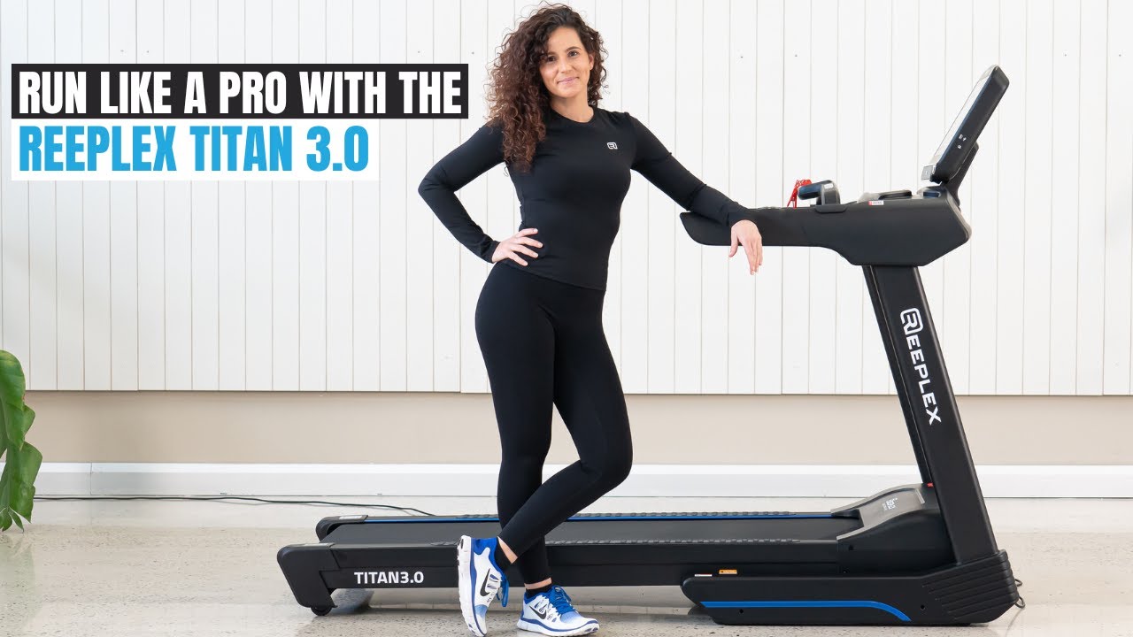 Run Like A Pro with the Reeplex Titan 3.0 | Home Treadmill