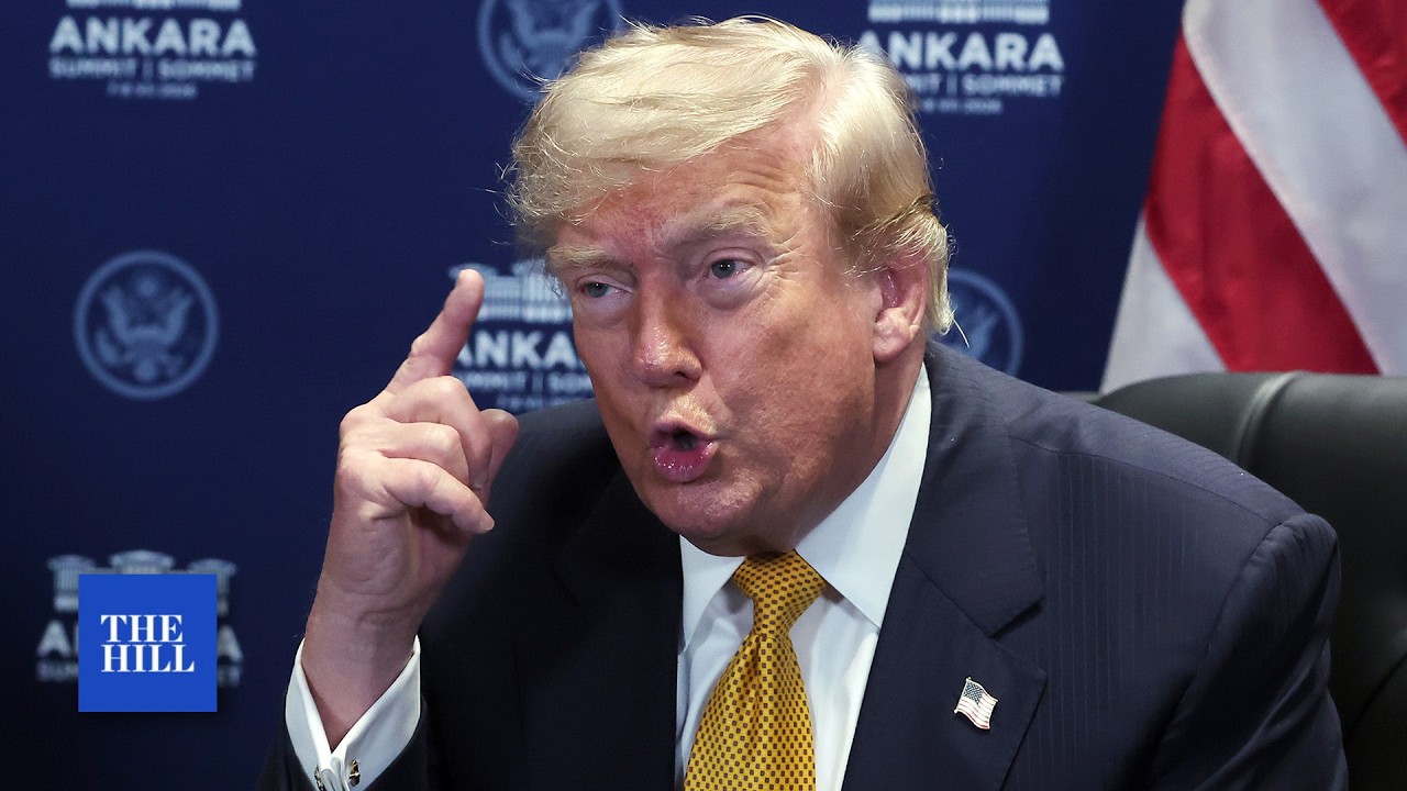 Watch live: Trump delivers NATO remarks as Iran tensions escalate