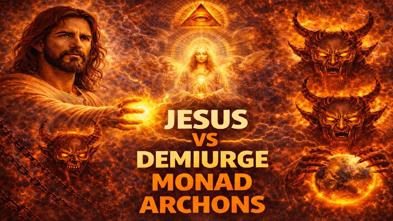 Jesus and the Battle Between the Demiurge, the Monad, and the archon.