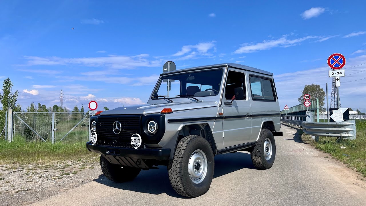 1987 Mercedes gd  240 diesel Test drive