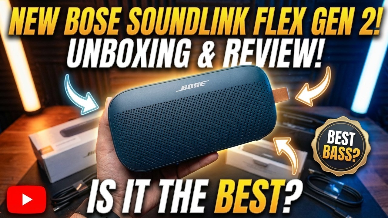 Bose Soundlink Flex Gen2 - Complete Unboxing and Hands-On Review