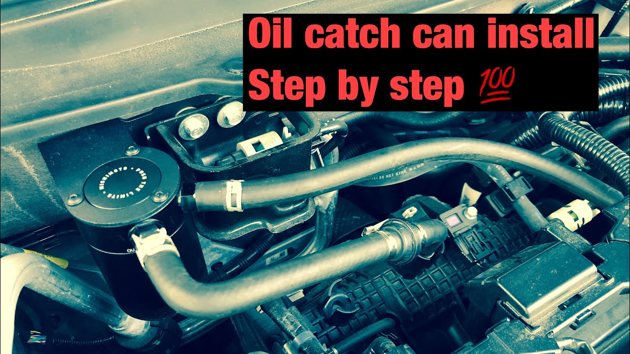 2019 honda accord sport 1.5t mishimoto oil catch can install