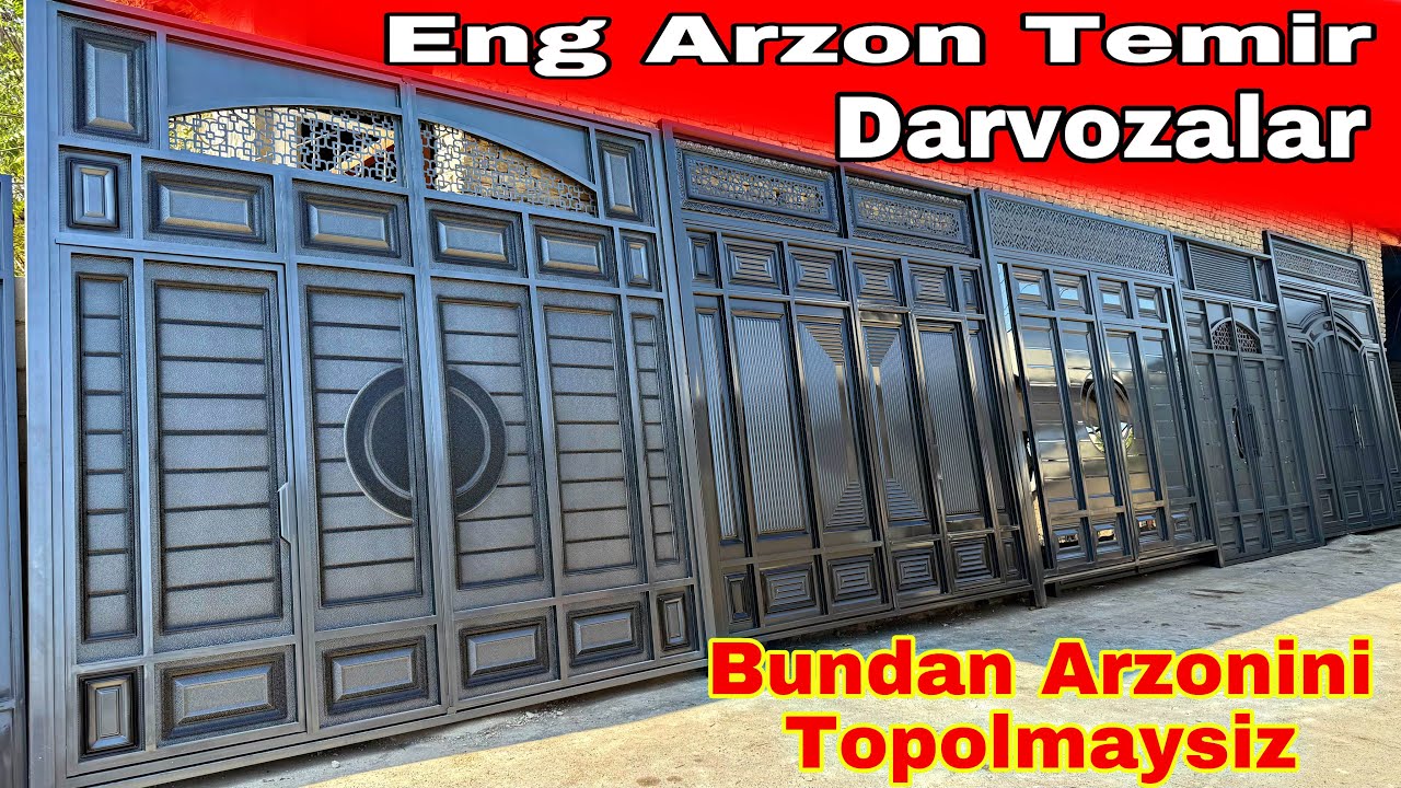 ENG  ARZON  TEMIR  DARVOZA  NARXLARI  BUNDAN  ARZONINI  TOPOLMAYSIZ #2025 #darvoza #trend