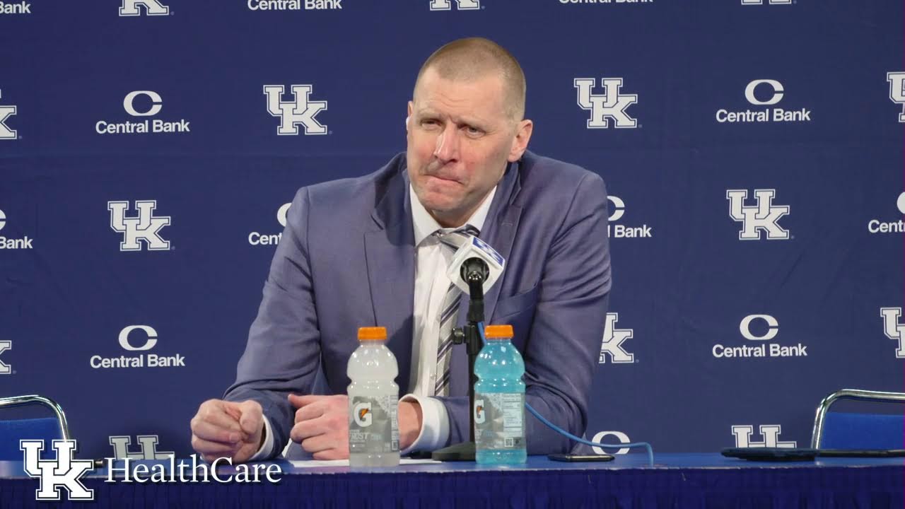 Coach Pope Press Conference - Texas Postgame Press Conference presented by UKHealthCare
