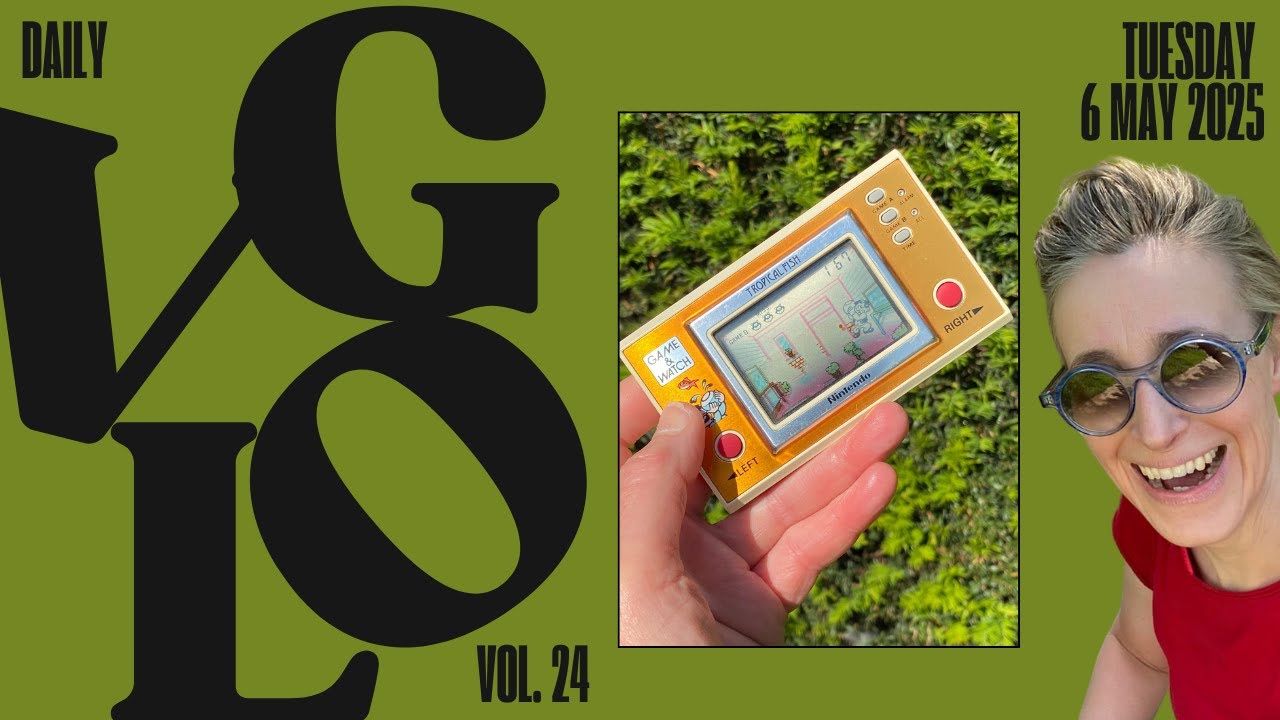 Daily Vlog | Nintendo Game & Watch Tropical Fish: A Deep Dive into the Past (No Scuba Gear Needed!)