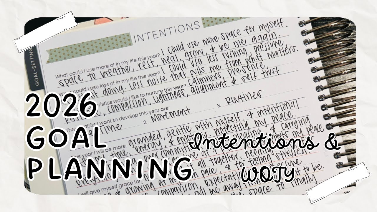 2026 M&auml;ksēLife GOAL PLANNING PART TWO: Intentions & WOTY