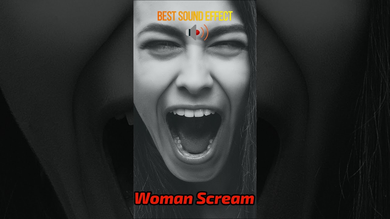 Woman Screaming Sound Effect #shorts #horrorsounds