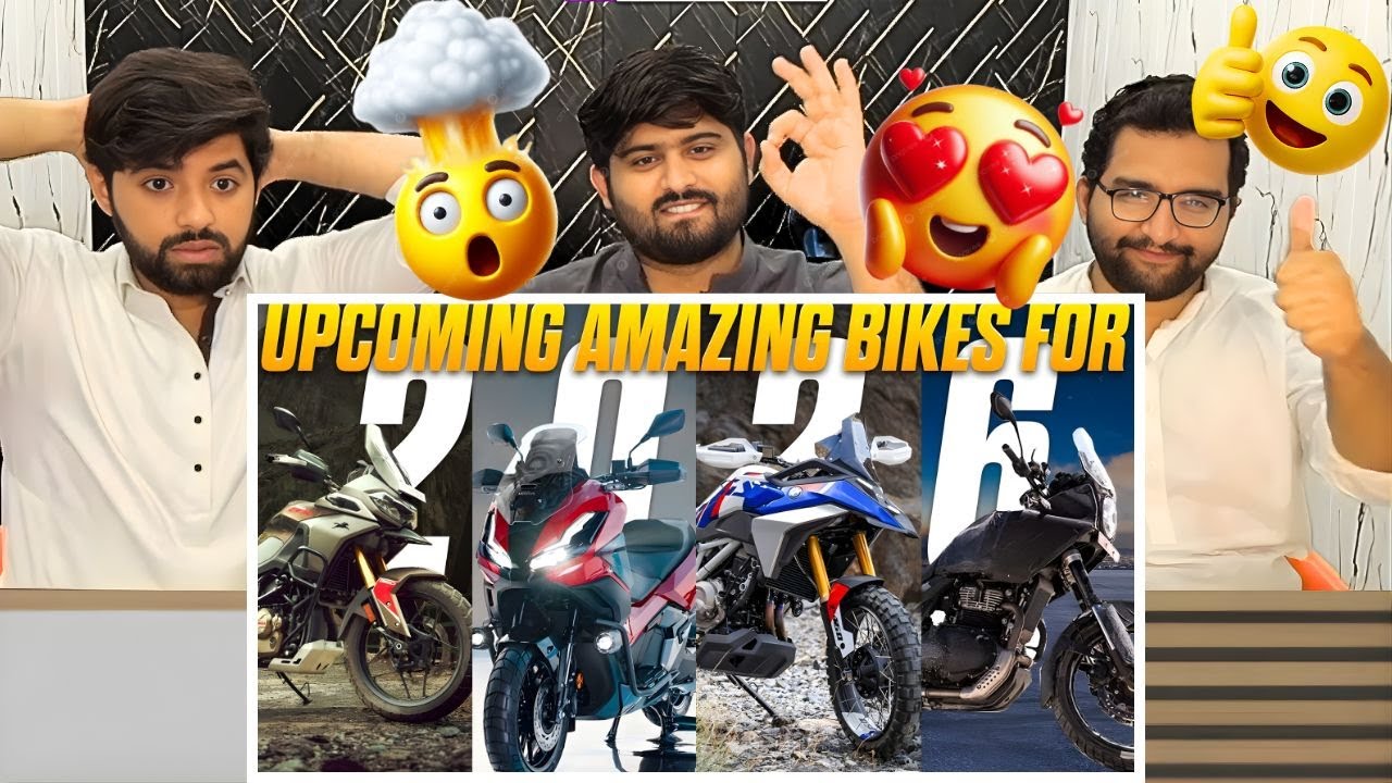 Pakistani Reaction On Top 7 Upcoming Bikes 2026 😱🏍️ | BMW, KTM, Brixton | Reaction 🔥