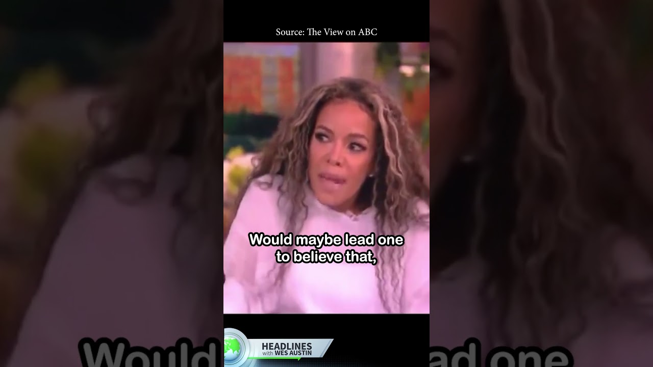 The View: Sunny Hostin Blames Eclipse, Earthquake, Cicadas on Climate Change #shorts  #shortsfeed