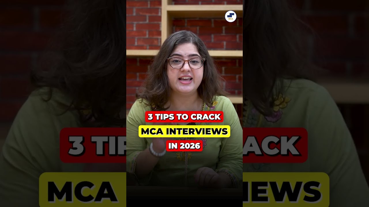 💥 Top 3 MCA Interview Tips 2026 🚀 | How to Crack MCA Interview? #mcainterview #mcaplacement